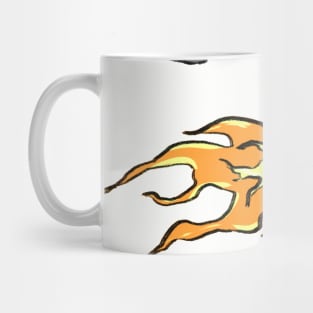 Fire Raccoon Mug